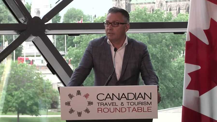 ACTACanada's tweet photo. Today, @timetotravelca held a press conference in #Ottawa with @Patrick88490013 @amexgbt calling on the federal government for immediate relief at the border by alleviating pressures on travellers at Canada’s airports before June 15: https://t.co/kaMvOoqnwQ @OmarAlghabra #cdnpoli https://t.co/5Qz6AnyMnM