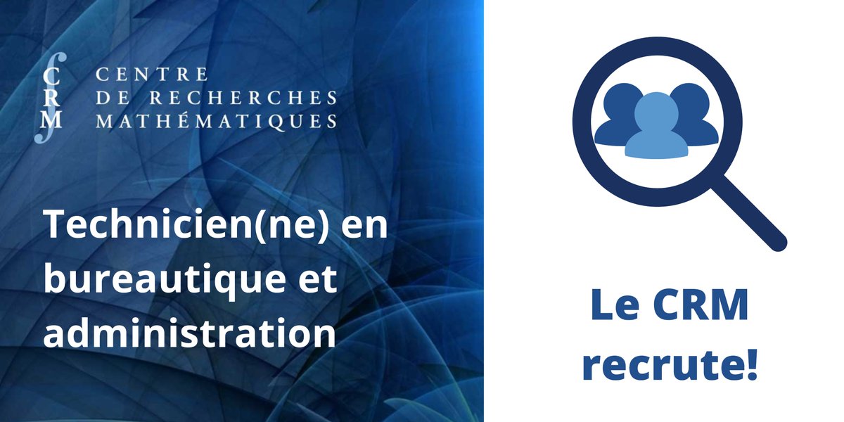 Nous sommes à la recherche d'une technicienne ou d’un technicien en bureautique et administration pour rejoindre notre équipe, si vous pensez avoir l'expérience nécessaire n'hésitez pas à appliquer! #montrealjobs #AdminJobs linkedin.com/jobs/view/3096…