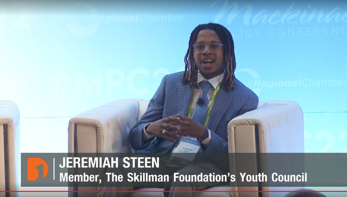 Steen Foundation leader Jeremiah Steen works to ensure "youth voice is amplified in every space possible." #MPC22