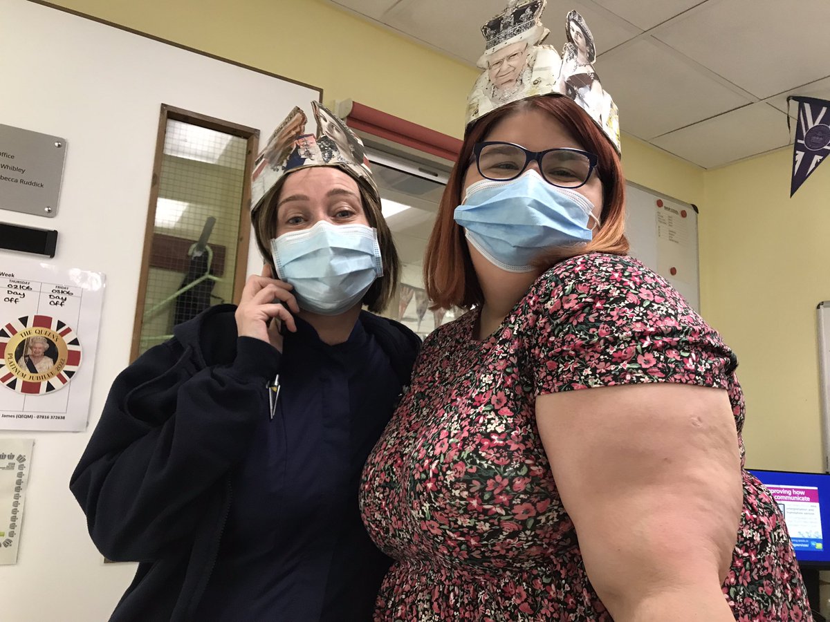 Look at the crowns the team have made in theatres at WH!!