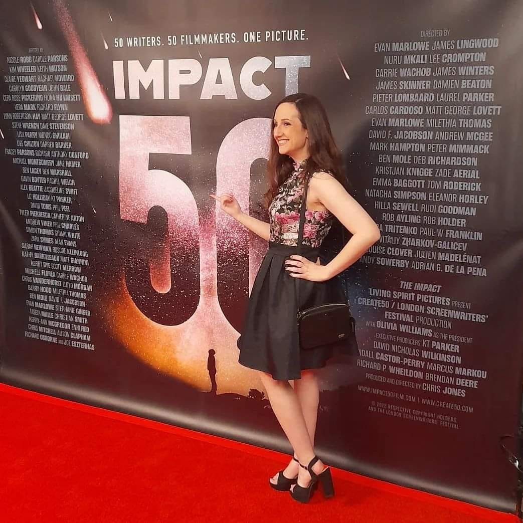 Last night was an emotional whirlwind of joy, love &amp; gratitude ❤️ I finally got to see #TheImpact on the big screen &amp; even won an award for most emotional film! Thank you to everyone who made this project a reality, especially <a href="/livingspiritpix/">Chris Jones</a> Onwards &amp; upwards!🎉⭐️ <a href="/Create50/">Create50</a> x