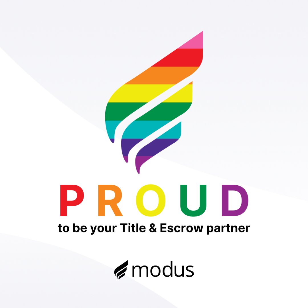 It's that time again! We are proud to be an LGBTQ+ inclusive and accepting employer and closing partner. More coming later this month on the organizations we're proud to support this year. Happy #PRIDE month!