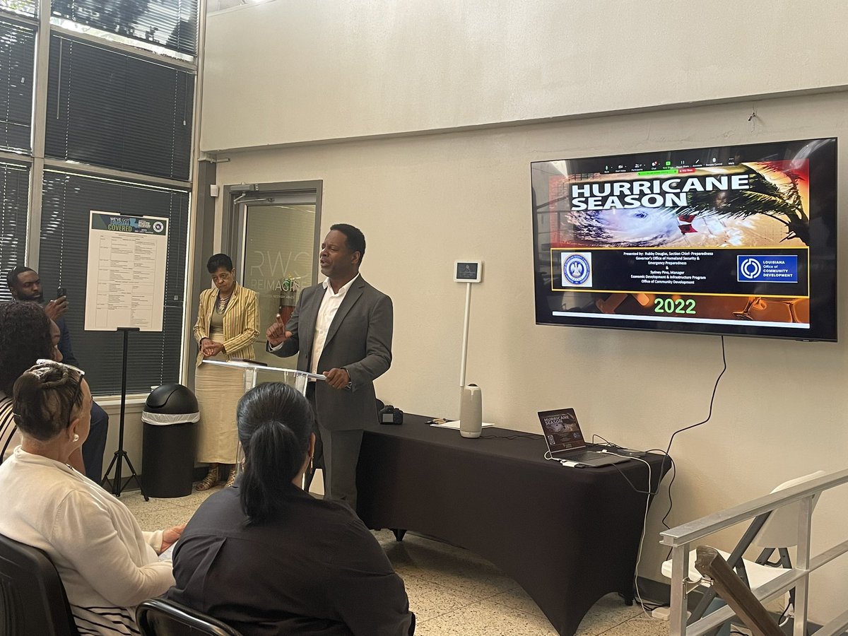 LSBDCSUBR's tweet photo. Awesome presentation for the Disaster Readiness training at the RWC 

#SmallBusiness #HurricaneSeason2022 #hybrid https://t.co/k6N8ryDhvW