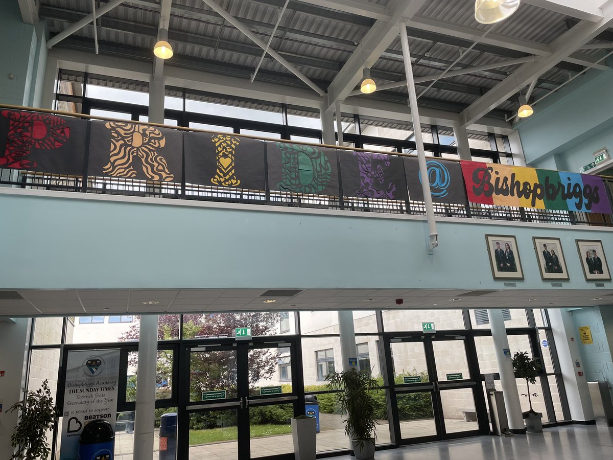 Pride being celebrated in <a href="/BishopbriggsAC/">Bishopbriggs Academy</a> 

<a href="/BA_Pride00/">Bishy pride</a> 🏳️‍🌈🏳️‍⚧️🫶🏻