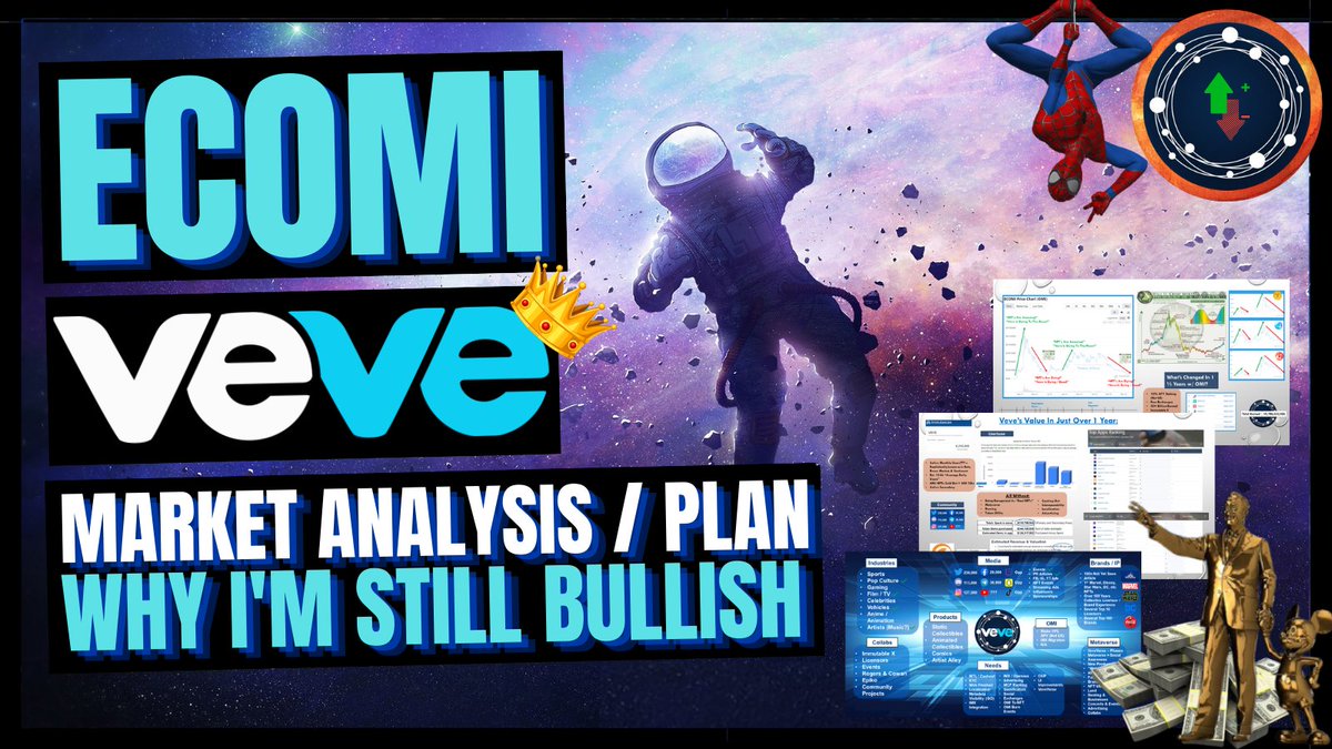 TapsTrades's tweet photo. ⭕️Why I'm Still Bullish On #Veve #Nfts &amp; #OMI 📊
- #NFT / #Crypto Market Analysis, Market Cycles, &amp; Current / Future State
- Recession / Rebound Action Plans
- Worried About Your Investment? Watch This

👀https://t.co/sw3KL9W36O👀
@ecomi_ @veve_official #VeveCollectibles #VeveFam https://t.co/lKwXRVx58Q