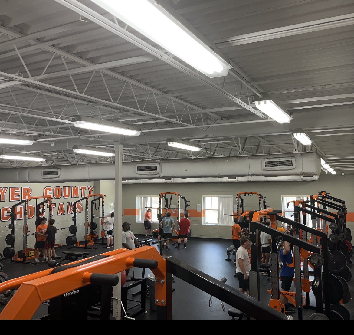 DyerCoChoctaws's tweet image. Starting the new freshman off slow and steady! 
#FormFirst
#Tribe4Life
#SAVAGE