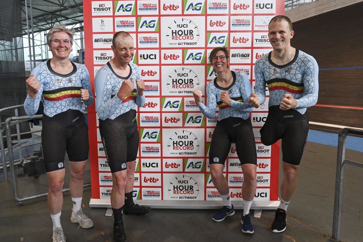 Mijlpaal in het Belgische G-wielrennen: 4 personen doen aanval op werelduurrecord

sporza.be/nl/2022/05/31/…
