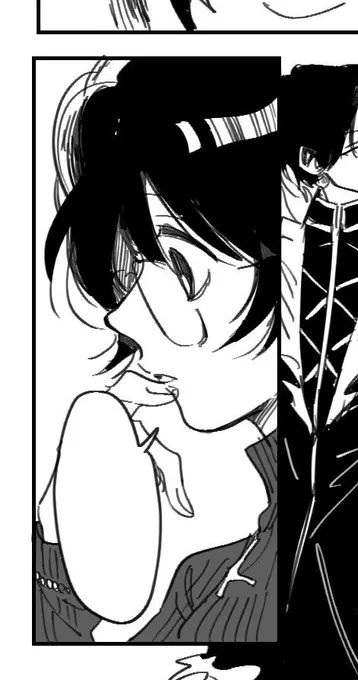 シズクちゃん漫画描いてる。 