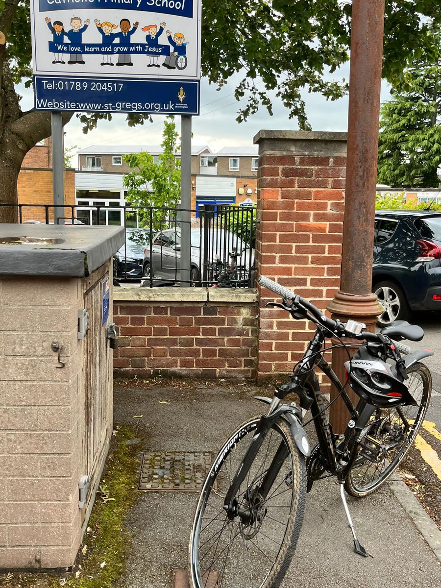 WCCSafe_Active's tweet photo. The last of my #HalfTermHighlights was our recent bike marking session at St Gregory's Catholic Primary School in Stratford. I travelled using my bike to the event where 27 bikes of all sizes were marked and added to the national bike register! 

@StGregsStrat 
@bikeregister https://t.co/pCvcfXFQBh