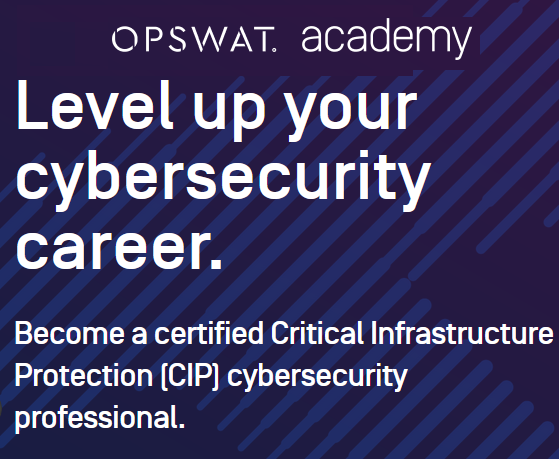 PasandoData's tweet photo. Cursos gratuitos de seguridad en Infraestructuras Críticas de la mano de @OPSWAT 

https://t.co/tLfgPBeMac https://t.co/oH48tAuyHa
