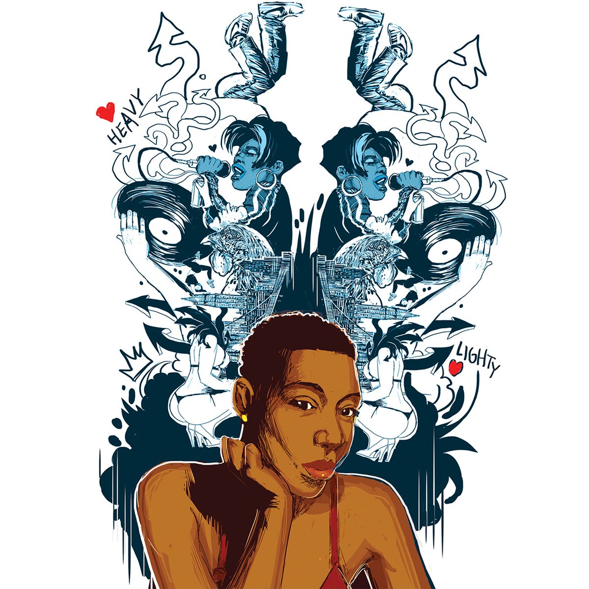 We recently dropped this brilliant piece called 'Home to Roost' where hip hop feminist Joan Morgan explores the genres misogyny.  

​Words by Travis Atria
​📸 Artwork by John Jennings 
​
​ waxpoetics.com/article/hip-ho…