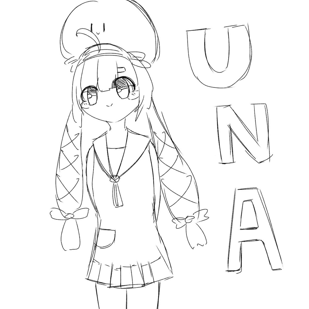 U N A
 #音街ウナ 