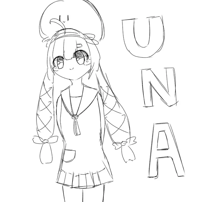 U N A
 #音街ウナ 