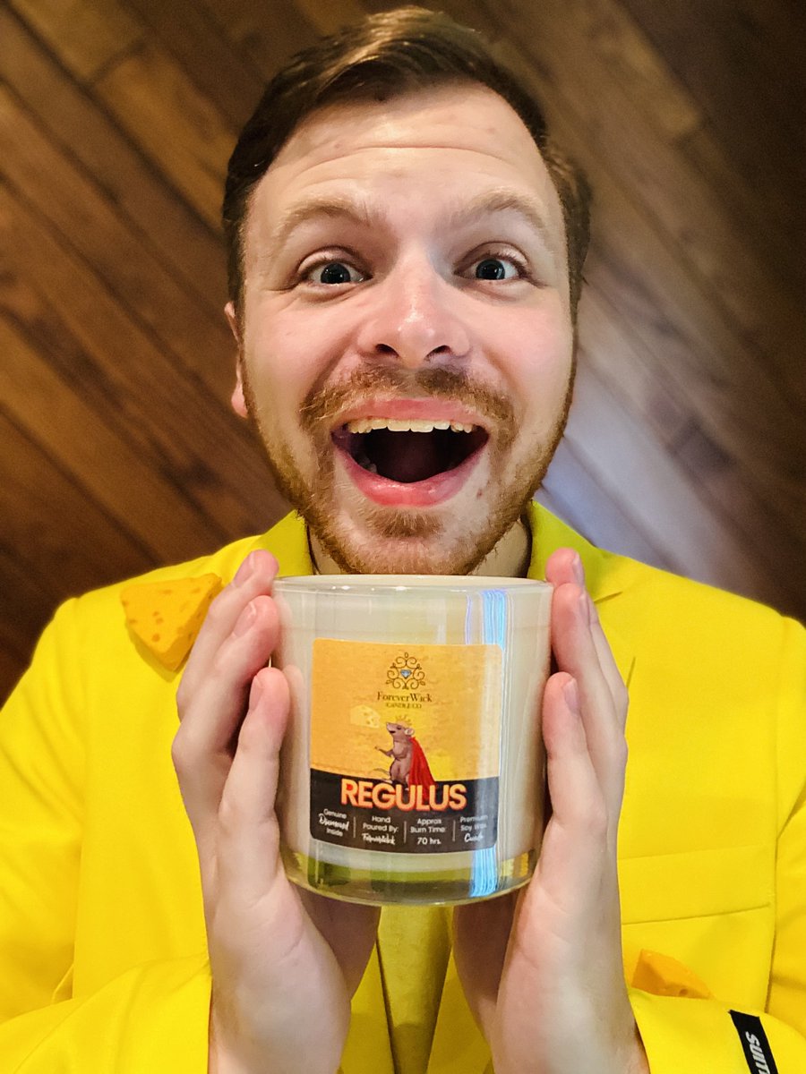 AaronOzee's tweet photo. I am proud to introduce The Regulus Sparkle Diamond Candle by ForeverWick Candle. Each candle is hand poured using premium soy wax, holds a burn time of 70 hours, and carries one genuine diamond.
Buy Here: https://t.co/zzzvlJ9ohD
#Regulus #RegulusBook #RegulusMovie #AaronOzee https://t.co/qZSWL0jGkV