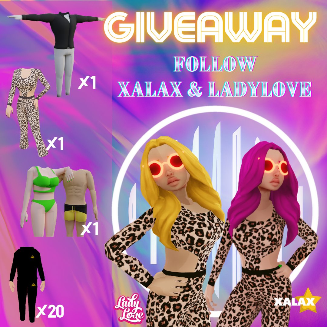⭐️ LEGENDARY NFT GIVEAWAY⭐️

Follow <a href="/XalaxNFT/">XALAX</a> &amp; <a href="/LadyloveNFT/">LadyLove</a> 
Retweet &amp; Tag 3 Friends

Result 48 Hours #Giveaways #Decentraland