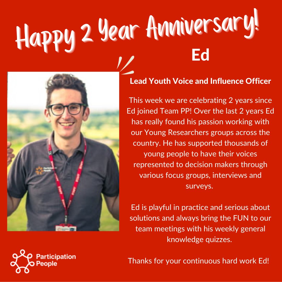 Happy 2 Year Anniversary Ed!