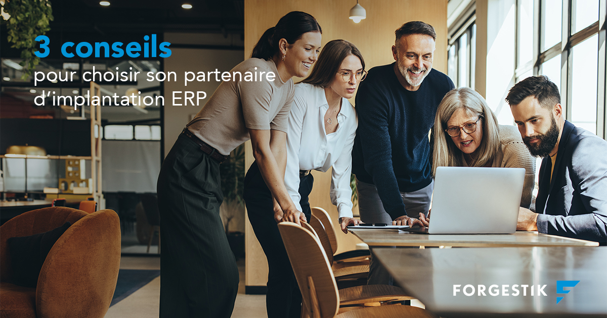 Forgestik's tweet image. (BLOGUE) Voici 3 éléments clés pour guider votre choix de partenaire pour l&apos;implantation de votre nouveau système ERP : 
hubs.la/Q01c3Fdh0

#forgestik #sapbusinessone