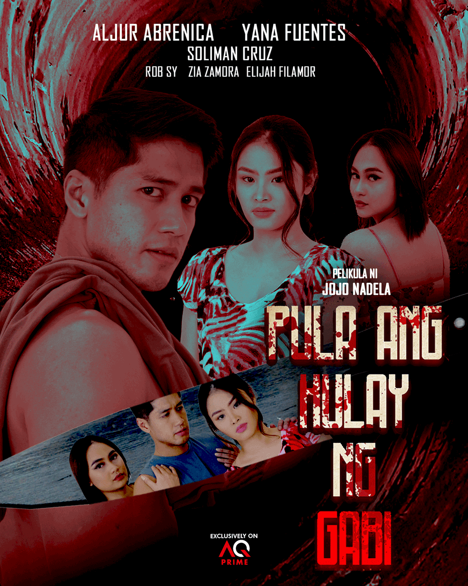 aqprimestream's tweet photo. May itinatagong sikreto ang dilim.

Look at the digital poster of the upcoming crime thriller film #PULAANGKULAYNGGABI, starring #AljurAbrenica, #YanaFuentes, and #ZiaZamora. With #RobSy, #ElijahFilamor, and #SolimanCruz. Directed by Jose Nadela.

Streaming soon on AQ Prime app. https://t.co/sHd3wpgb7v