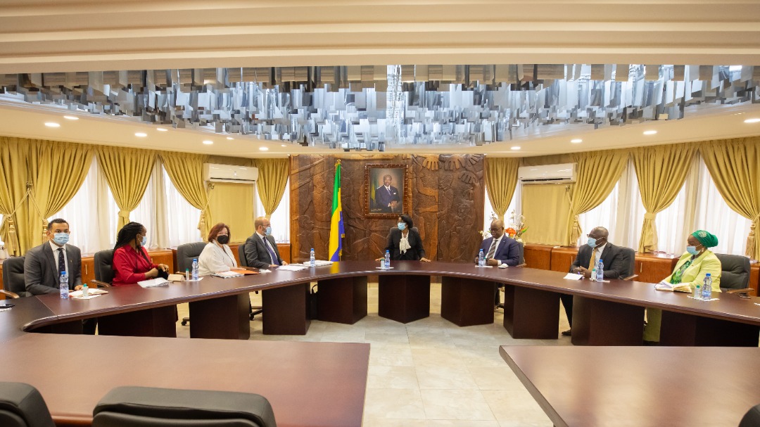 J’ai reçu ce 1er juin une délégation de Parlementaires britanniques en visite d’échanges et d’amitié dans notre pays. Le #Gabon et le #RoyaumeUni partagent de nombreux sujets d’intérêt commun