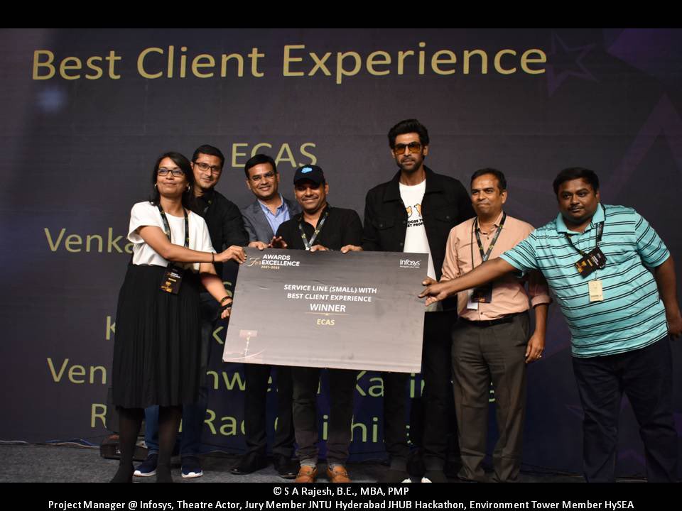 venkatkazipeta's tweet photo. Very exited to meet @RanaDaggubati and collect the winner award on AFE@ infosys hyd #Infylife #infyhyd https://t.co/CukwpIk3pG