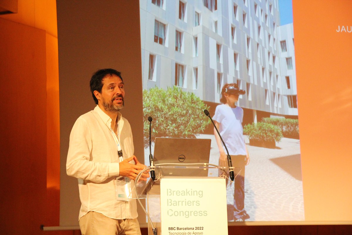 Gracias <a href="/fRomperBarreras/">Fundación Romper Barreras</a> por invitarnos a participar en este magnífico primer Breaking Barriers Congress #BBCBarcelona2022 . Hacía falta un congreso así, y esperamos que haya muchas más ediciones! #bajavision <a href="/ONCE_oficial/">ONCE</a> <a href="/pdvistaorg/">Fundació Punt de Vista</a> <a href="/optometria_upc/">FOOT UPC</a> @biocat_cat <a href="/TecnoCampus/">TecnoCampus</a>