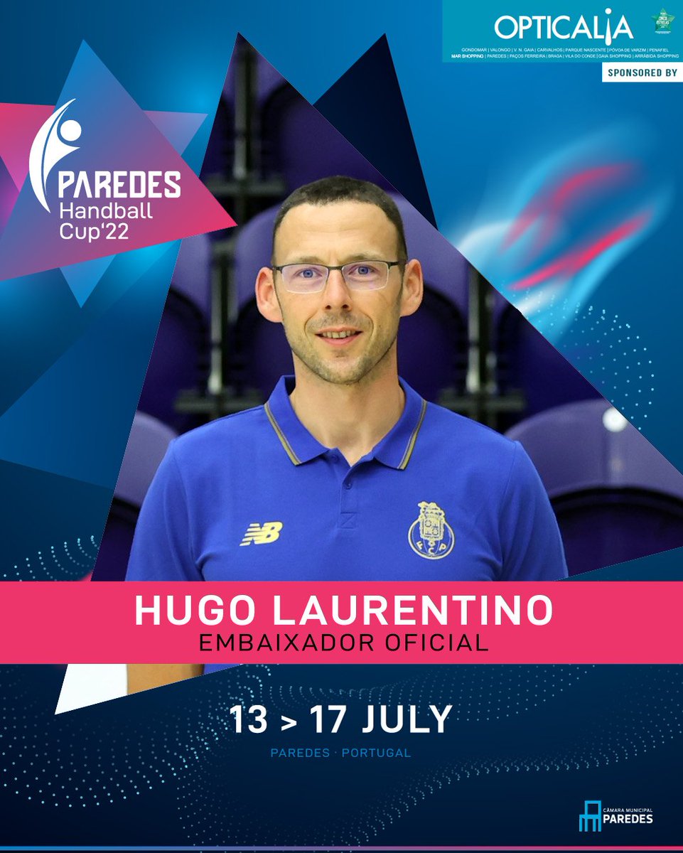 CupParedes's tweet photo. Embaixador Paredes Handball Cup'22
Uma honra Laurentino... https://t.co/nLOaaQPlrF
