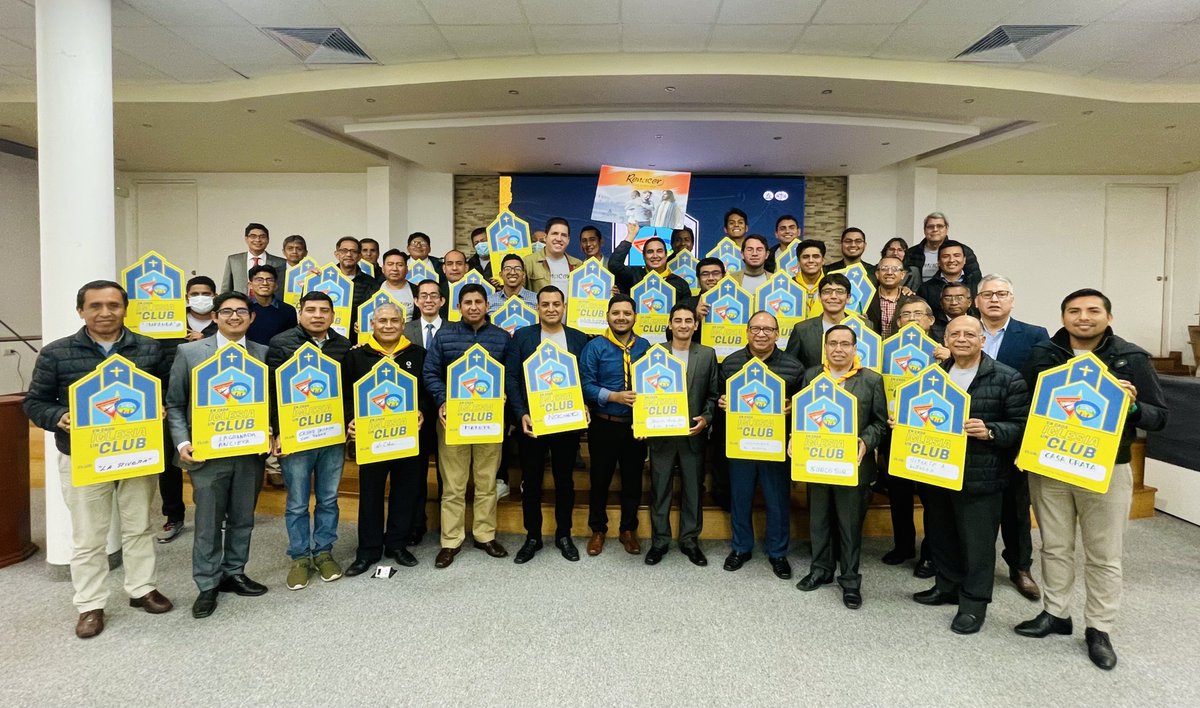 Maxchoque's tweet photo. ✓Pastores de @adventistasAPC comprometidos con las Nuevas Generaciones.
🔰En cada Iglesia un Club
¡Falta poco! https://t.co/CWBUwMIdZb
