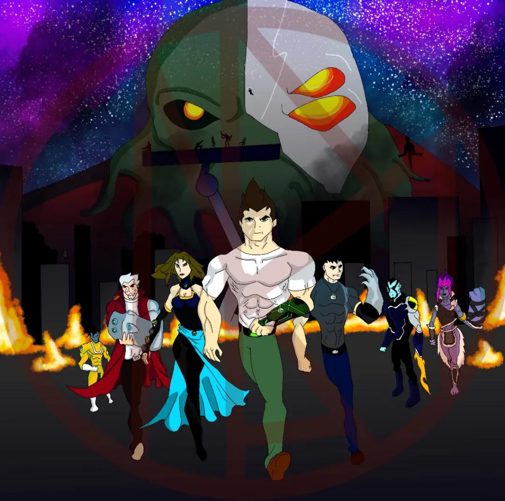 RomanComicsOff's tweet photo. It's time.....

This thing almost took me 3 days but It was worth it as it feels as a new CHAPTER in my artstyle.
#Ben10Million #Ben10 #B10M #BenTennyson #GwenTennyson #Kevin11 #Ester #MaxTennyson #RookBlonko #GalacticEnforcers #Vilgax #ConquerorofWorlds https://t.co/SnnKRYz7WD