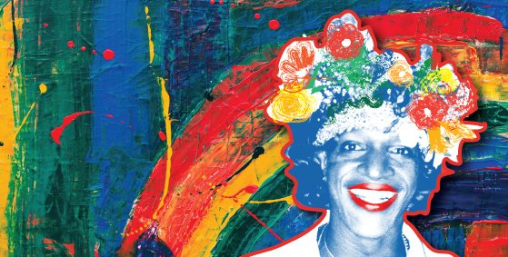 DeZinerly's tweet photo. Marsha rocks the rainbow! 💋
#happypridemonth🌈 #humanrights #radicalinclusion #peace #dragqueen #diversityandinclusion #pride #loveislove #civilrights #marshajohnson #freedomfighter #NFT #nftart https://t.co/vchHb4m6RP