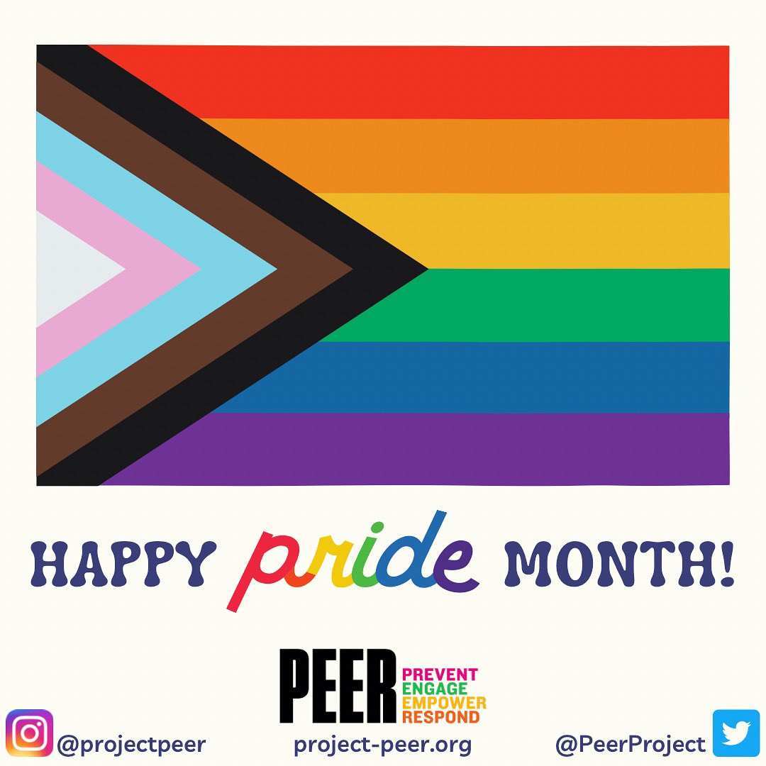 Happy Pride Month!! 🏳️‍🌈🏳️‍⚧️To all our LGBTQIA+ friends: keep shining bright and know that we see you, we're proud of you, and we love you! #pride #loveislove #pridemonth #projectpeer #lgbtqia #proudally #southernuniversity