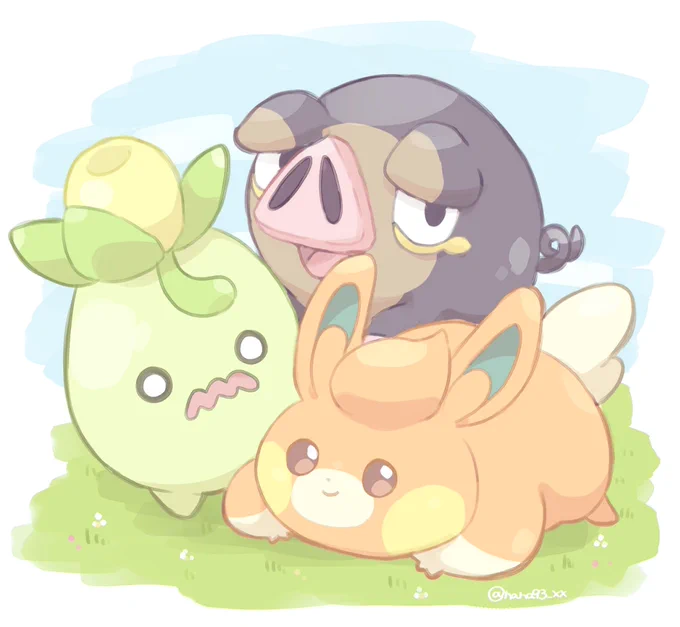 やっぱ気に入らなくてもうちょい明るくした_(:З」∠)_ 何回も上げ直ししたくないからツリーにぶらさげちゃう