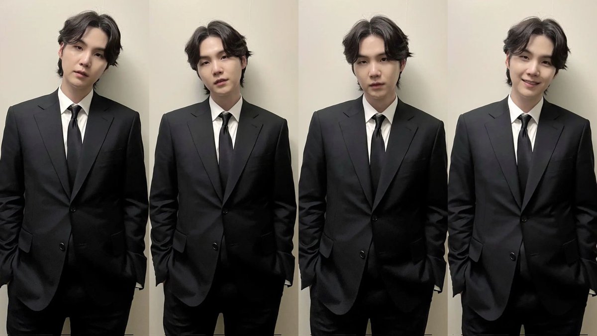CloutNewsMedia's tweet photo. SUGA looks dashing in new set of pictures 🖤✨

#suga #minyoongi #yoongi #bts https://t.co/WwPqxKeKK9