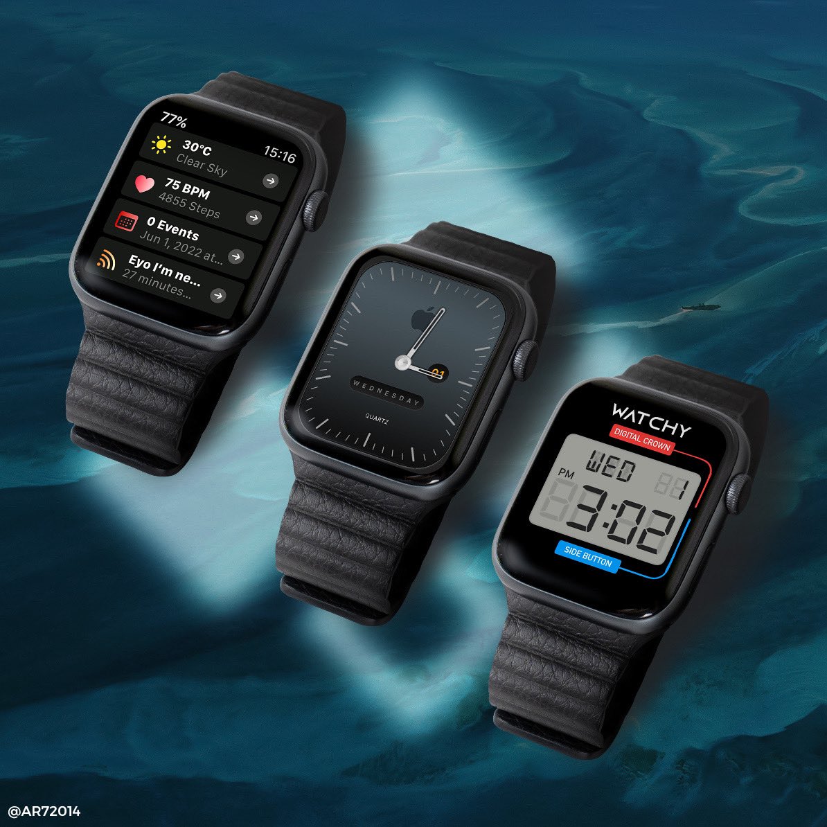 AR72014's tweet photo. #apple #iPhone #iPad #mac #AppleWatch #watchface #watchfaces #widget #widgets #widgy #watchy #iOS15 #iPadOS15 #watchOS8 #macOS12
“Watchy”
Widgy for Apple watch!
“many custom Watch faces for your Apple Watch”
👀
👇🏻
https://t.co/o0qMBKe2YX https://t.co/jttwcqW3lQ