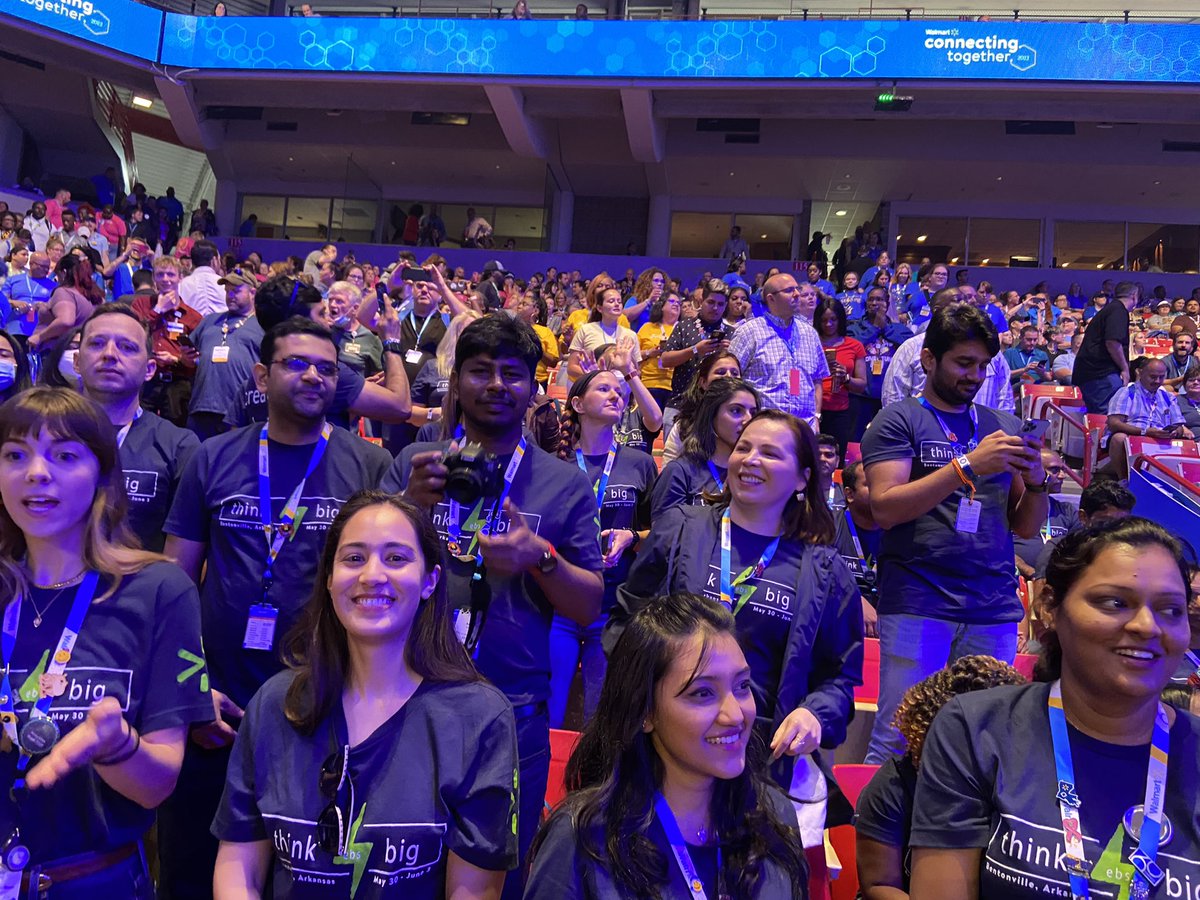 RefChuck's tweet photo. Proud to be hosting 70+ @Walmarttech associates from around the globe at @Walmart Associates Week &amp; Shareholders Meeting. #WMT2022 https://t.co/XHP1mc2XTz