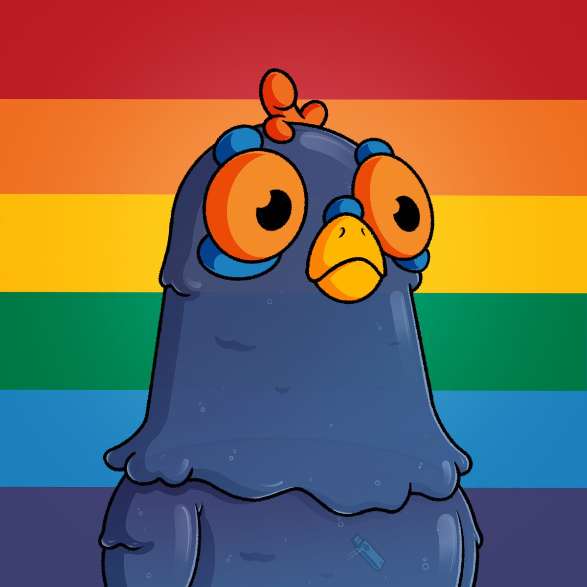 thesalvare's tweet photo. Happy Pride Month from @TheSquabHQ 🏳️‍🌈🐦 https://t.co/OI1lGWkSmb