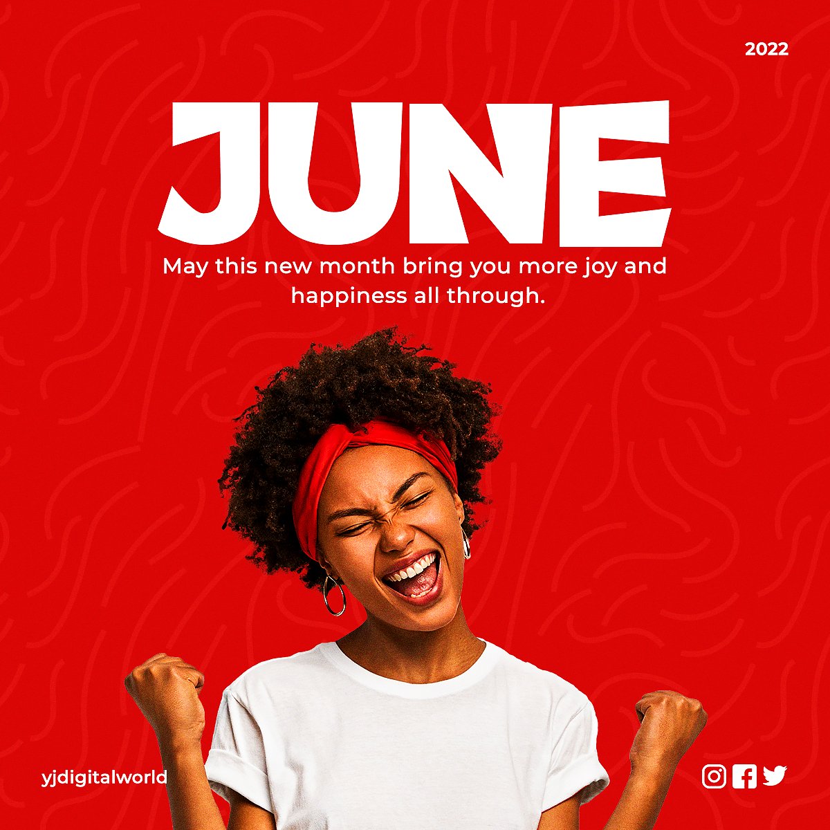 YJDigitalWorld's tweet photo. Welcome to the month of JUNE.
#eventposter #eflyerdesign #ceasargraphix #9jagraphics #eflyer #partyposter #showyourwork @yjdigitalworld #yjdigitalworld #musicshow #naijaphotography #creativeposter #9jagraphicdesigntraining @yjdigitalworld #yjdigitalworld #newmonth #posterdesign https://t.co/GOyVkv9gBh