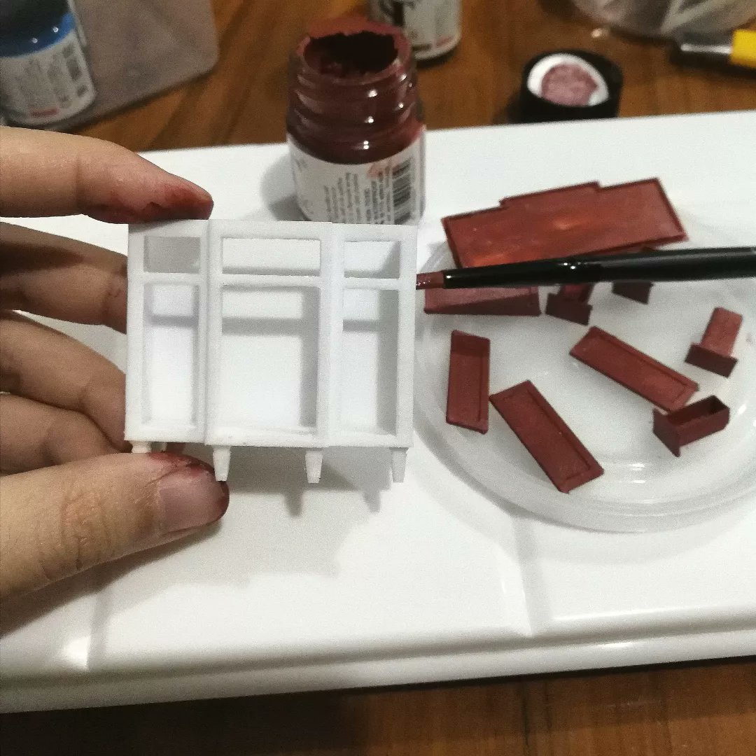 auntikatar's tweet photo. New artwork that so lovely, not try to mess with social networks too much.
work in progress​ @instagram inmy bio
#miniature #auntikatar​ #artwork #decoration #model #crafts #house #crime #murder https://t.co/5BkGOBUR62