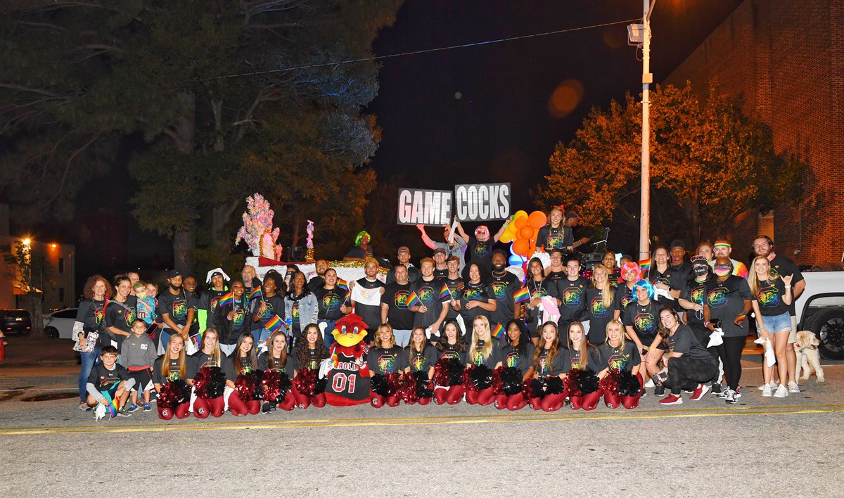 GamecocksOnline's tweet photo. At South Carolina, y’all means all.

Happy #PrideMonth 🏳️‍🌈 https://t.co/xUMaGrYugh