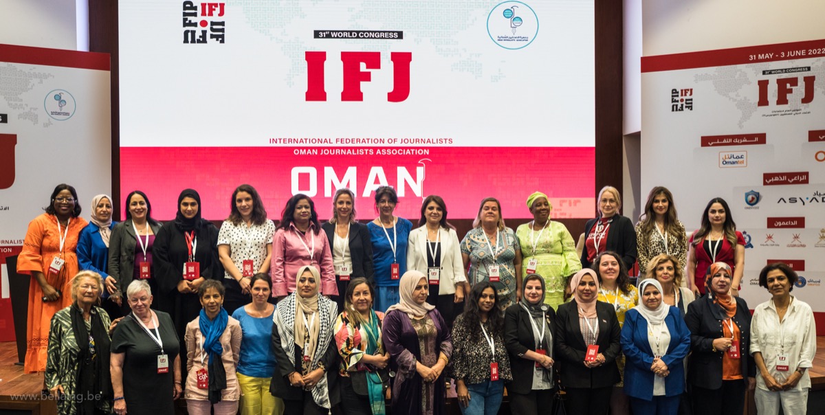 MediaUnifor's tweet photo. Our own @JenniferMoreau at #IFJCongress2022 was elected to the Gender Council &amp; is working on fighting for #journalists rights Internationaly &amp; here in Canada. https://t.co/SMZ6fPnlKq
