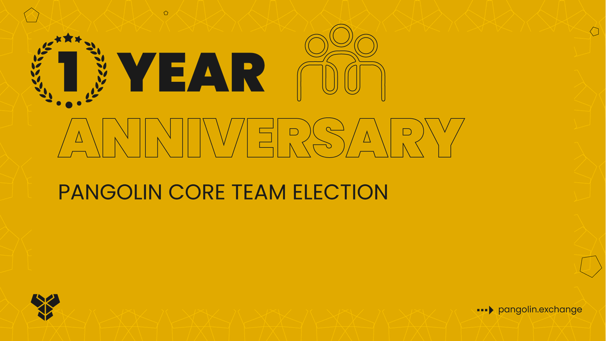 🎉 Today marks the 1-year Anniversary of our Core Team election at Pangolin 🎉

Here’s a 🧵(1/10) celebrating some of the highlights: