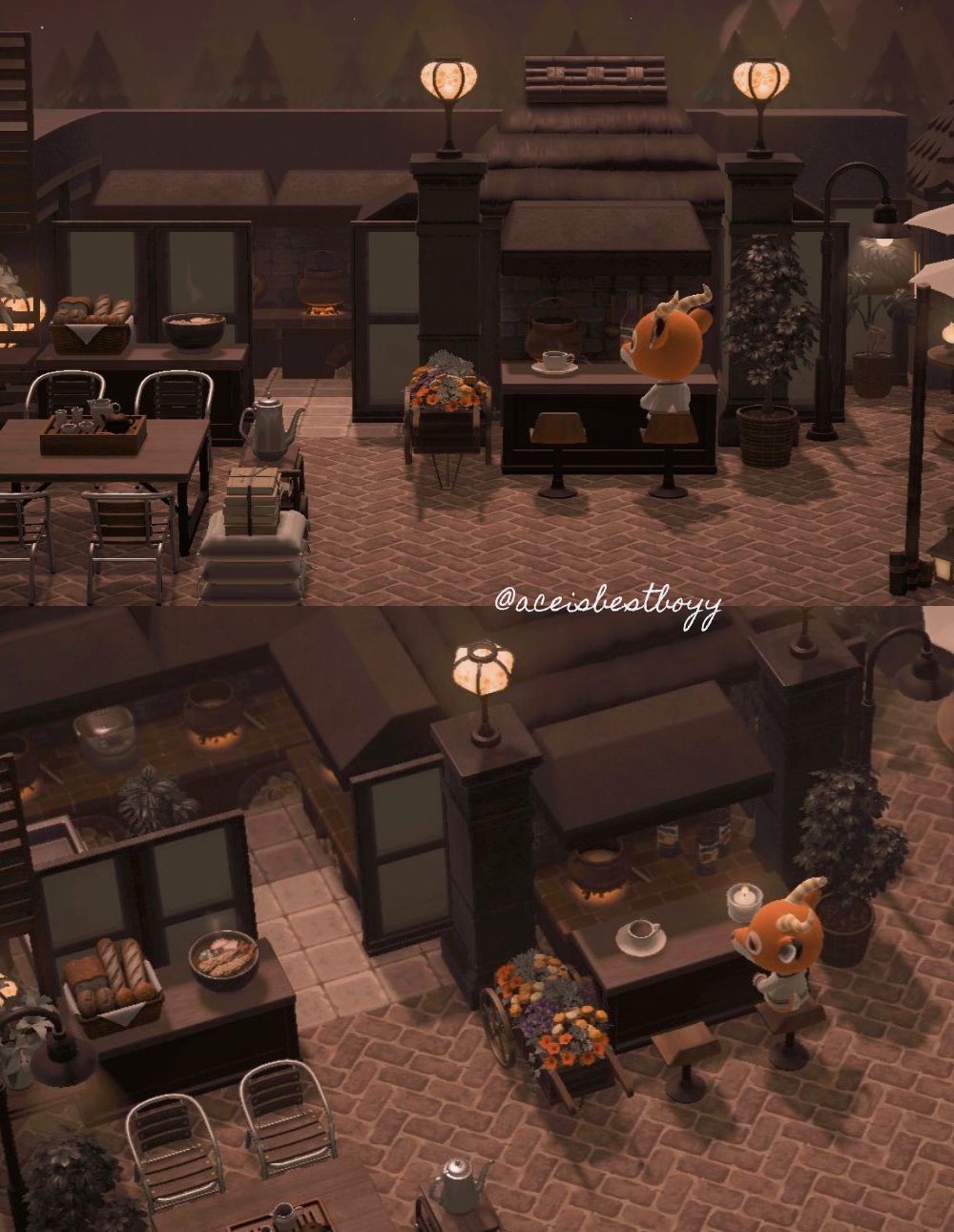 kiii on Twitter: "Small outdoor restaurant 🍴 #AnimalCrossing #ACNH  #ACNHDesigns #ACNHUpdate #acnhinspo #HappyHomeParadise  #AnimalCrossingNewHorizions #ACNHDesign https://t.co/CpkgbYJf9L" / Twitter