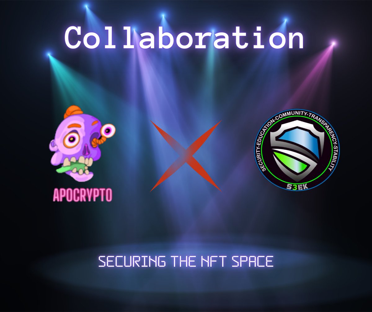OrangeCaesar2's tweet photo. Another great collaboration! Helping to secure the #NFT Space. @Apo_Cryp & #SEEKtoken Look for the @SEEK_Token3 KYC Certification Shield https://t.co/wxKdd0AtKz