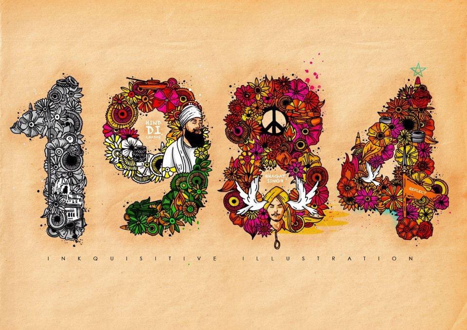 Inkquisitive's tweet photo. whether it’s fighting for injustices in 2022 or that of the scenes on June 1, 1984 - its the resistance that makes for history and will never be forgotten.

in dedication of all those who lost their lives in 84 and those who continue to battle through those haunting memories.

🧡 https://t.co/4YkEy5E8XB