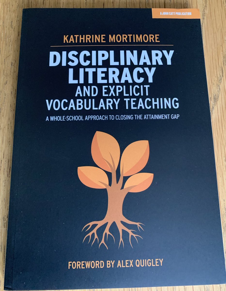Thanks @TeacherTapp for my latest @JohnCattEd voucher. Can’t wait to start reading this! #disciplinaryliteracy