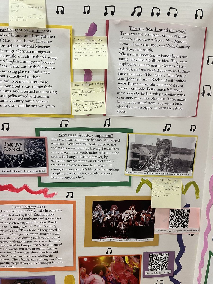 VictoriaMeraz5's tweet photo. Gallery walk: I like, I wonder, I wish &amp; rank 1-4 based on rubric. Wow! https://t.co/tVOOxPXR32
