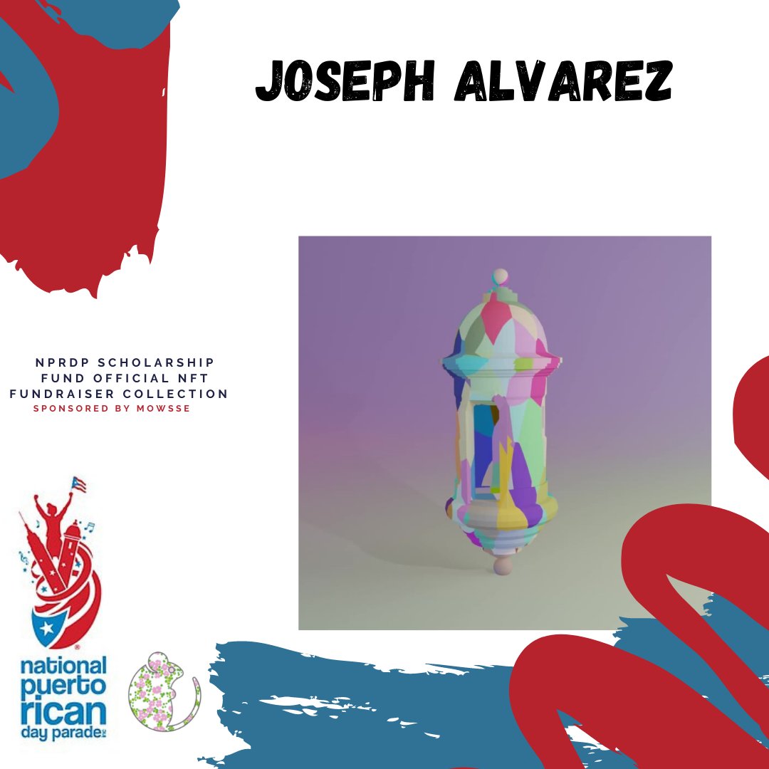 MowsseHowsse's tweet image. JOSEPH ALVAREZ - LA GARRITA PUERTORRIQUEÑA
@cosmosdesigns.pr
NPRDP Official NFT Fundraiser Collection @PRparadeNYC Click post in our bio to vote! Announcements for the Top 3 will be made on June 8th!  #wepa #boricuaartists #nprdp #mowsse