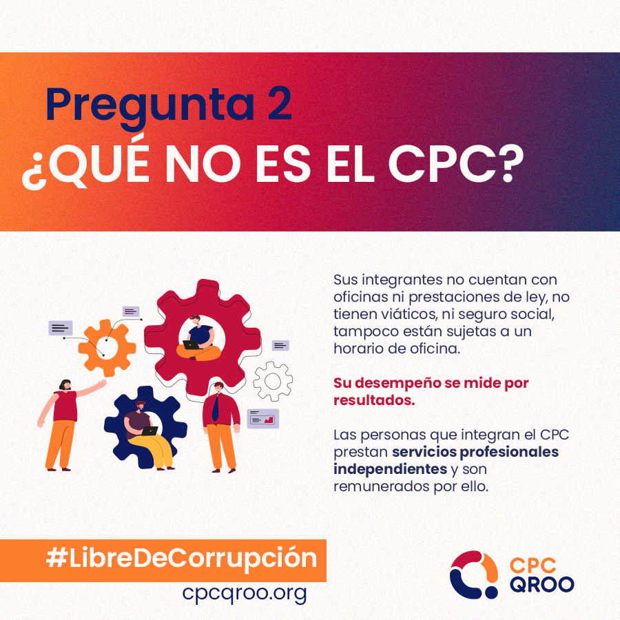 CPCQRoo's tweet photo. ¿Alguna vez te has preguntado qué es y qué no es el #CPCQROO?
Aquí te lo contamos de manera sencilla y clara.
#LibreDeCorrupción https://t.co/BVV1MEpT5W