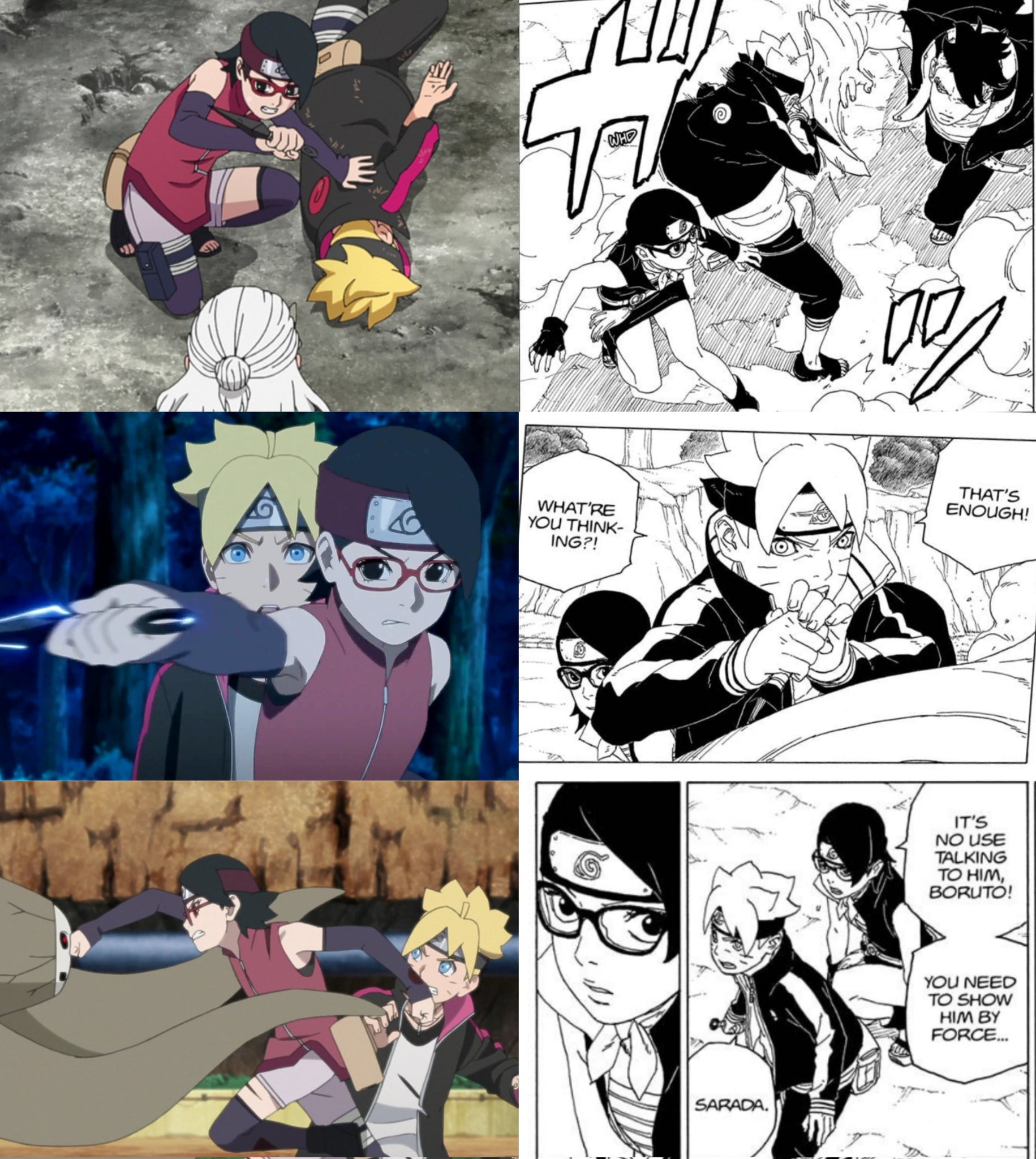 Boruto Protects Sarada From Kawaki - Boruto Episode 288 Review 