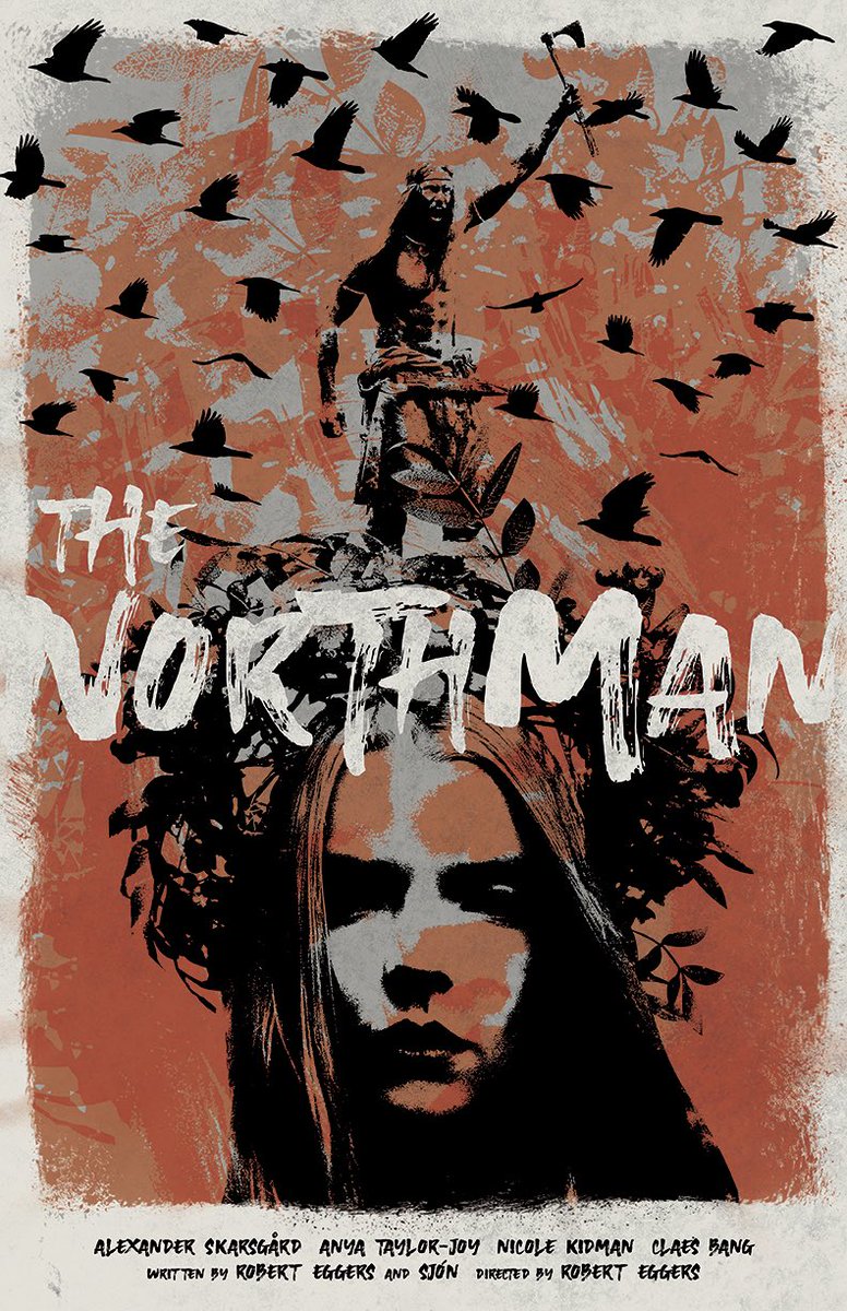 SapienzaDesigns's tweet photo. My poster for “The Northman”. Now available in my shop (Link in bio) #thenorthman #alexanderskarsgard #anyataylorjoy #roberteggers #alternativemovieposters #amp @ampposters #alternatemovieposter https://t.co/V6aoISHXZi