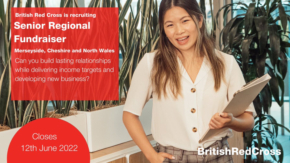 Amazing at building and nurturing excellent relationships? Eager to work at a charity where you'll make a difference to those in crisis? 

Find out more and apply: bit.ly/3agqpr1 <a href="/JCPinMerseyside/">JCP in Merseyside</a>